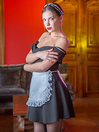KiloPics presents: Sexy Maid Henessy betrays Natalie Starr and fucks boyfriend