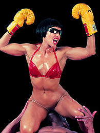 KiloPics presents: Strong Shagal won't stop untill this Big Black Cock is KO