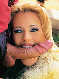 KiloPics presents: Blonde Cora Works Hard With Mouth and Ass to Get a Facial