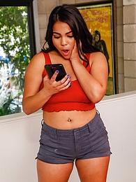 KiloPics presents: Curvy exotic teen Julz Gotti fucks her naughty step dad