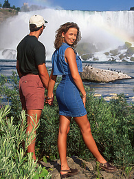 KiloPics presents: Pam Lee Enjoys the Sights and a Gangbang at Niagara Falls