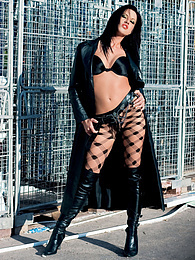 KiloPics presents: Lollybadcock Has a Horny Photoshoot With Dildos Outdoors