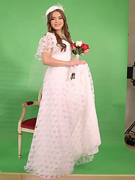 KiloPics presents: Russian bride Evelina Darling gets pulled by her hair & fucked doggystyle